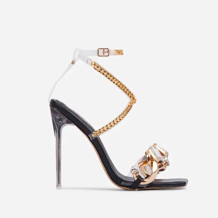 Sandalias Stilettos Romanas Glam 👠💎