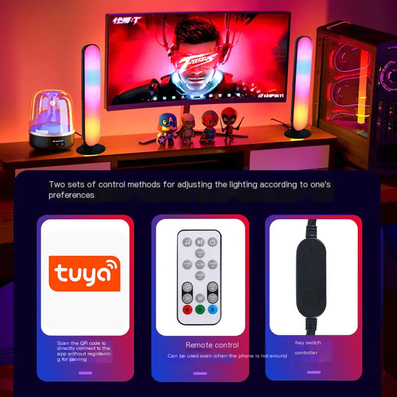 Tuya WiFi Smart RGBIC LED Music Ambient Light